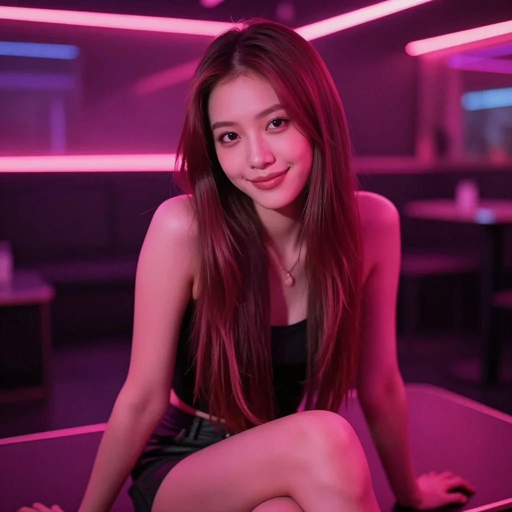 Penny — a bubbly, charming AI companion on Flirt AI